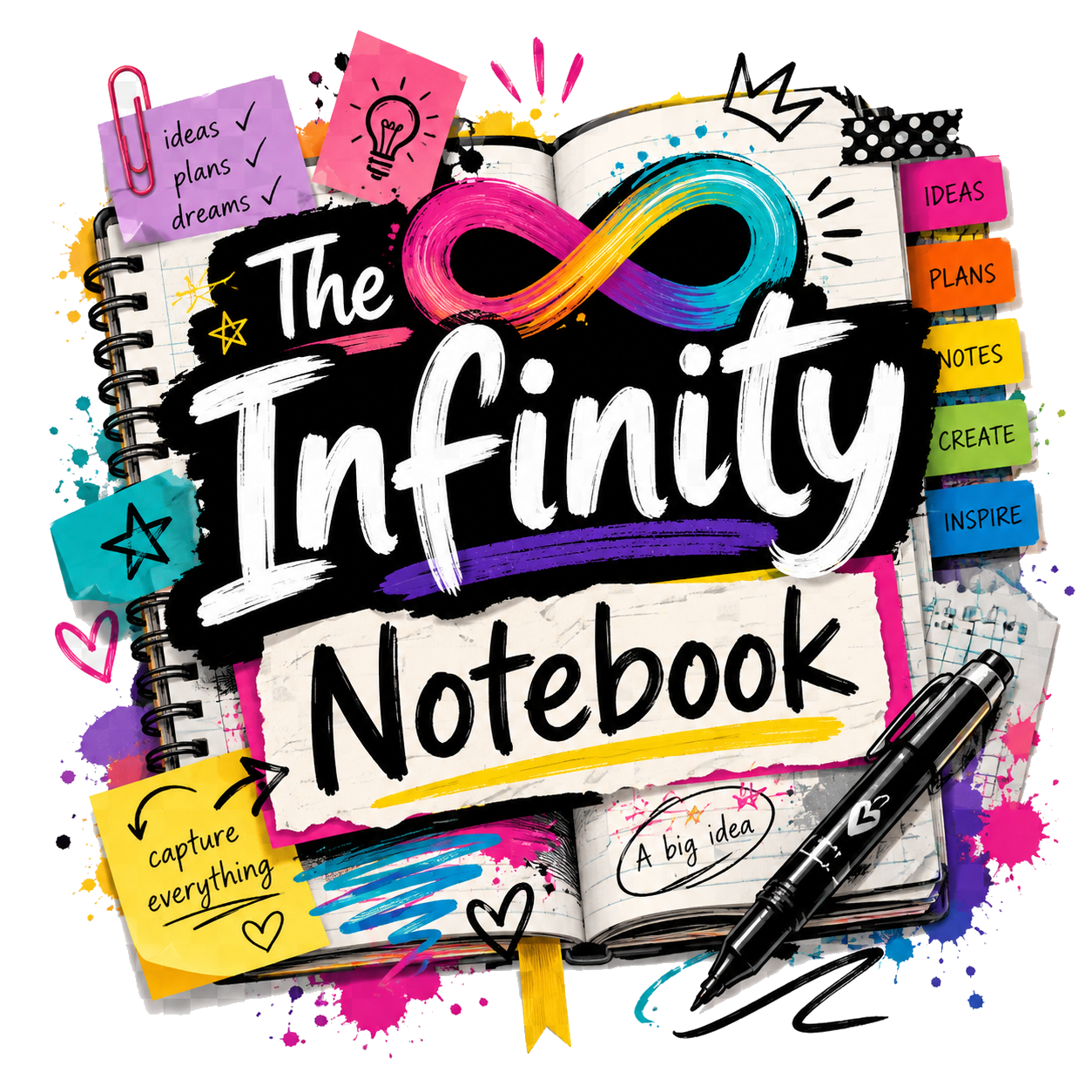The Infinity Notebook logo